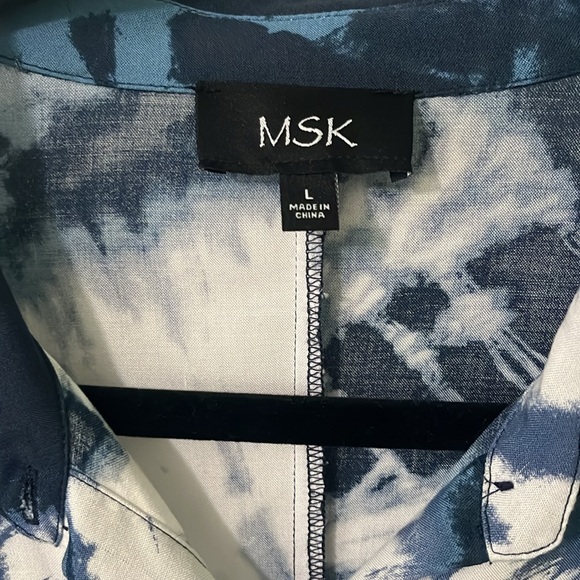 MSK midi dress. Size L - Picture 3 of 7